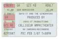 Concert Ticket